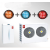 北极星 分体式风冷冷热水机组 多功能热泵地暖空调