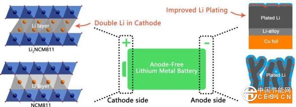 储能|高能量密度无负极锂金属电池研究进展